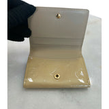 LOUIS VUITTON - Vernis Ludlow Beige Wallet