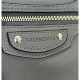 BALENCIAGA - Neo Classic Grey Mini City Bag