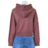 BALMAIN - Cropped Logo Hooded Jumper Sz XS