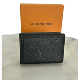 LOUIS VUITTON - Cléa Wallet Black Monogram Empreinte Leather