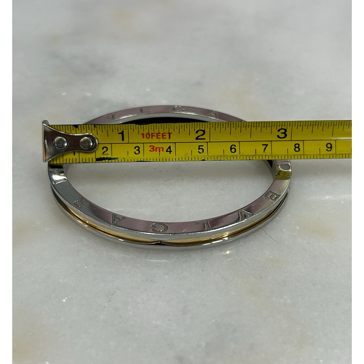 BVLGARI - B.Zero1 18k Gold & Steel Bracelet
