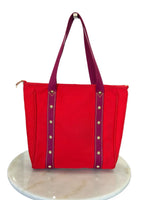 LOUIS VUITTON - Antigua Cabas MM Tote in Red