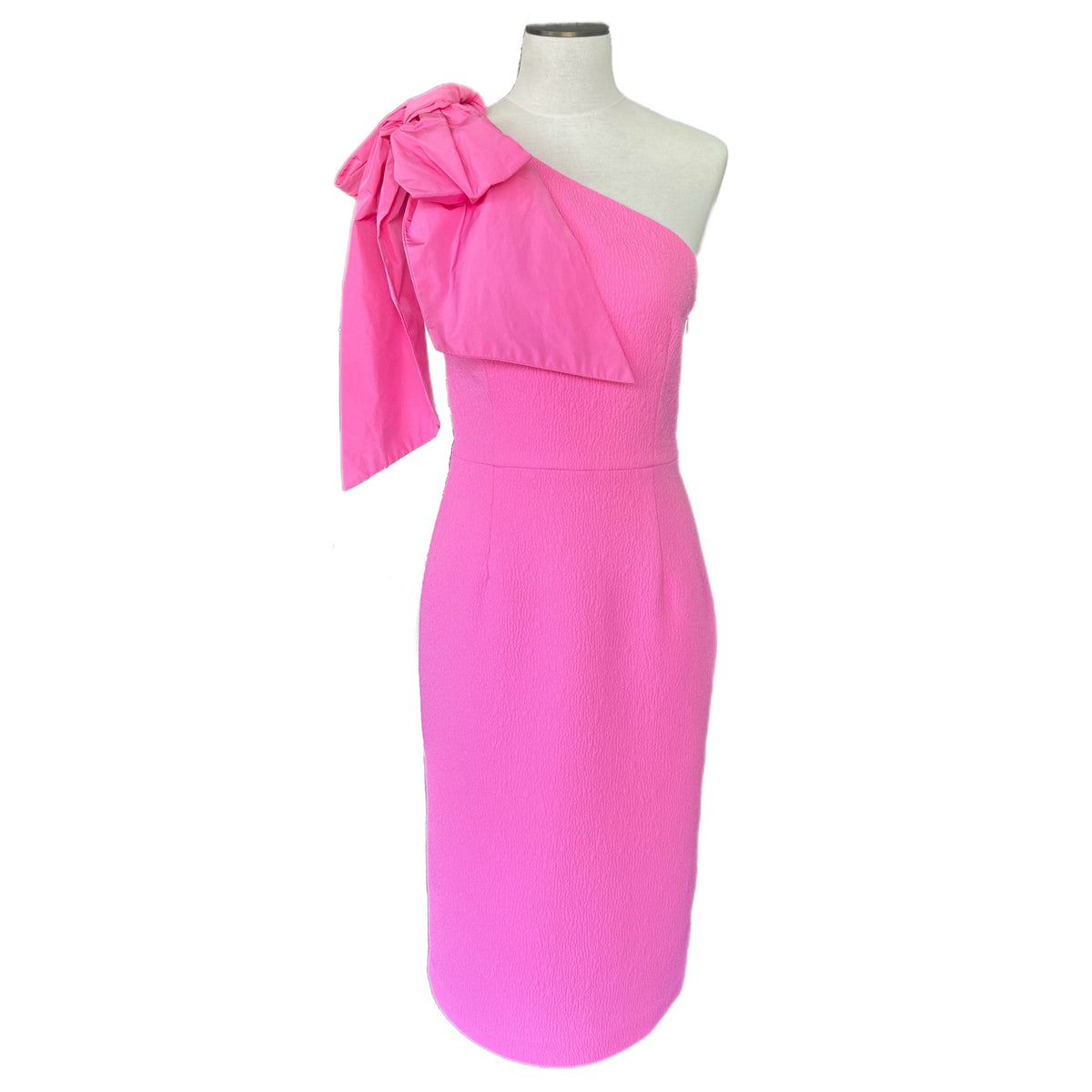 REBECCA VALLANCE - Montez Pink Midi Dress Sz 12