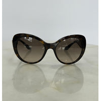 PRADA - Tortoiseshell Jewelled Butterfly Sunglasses