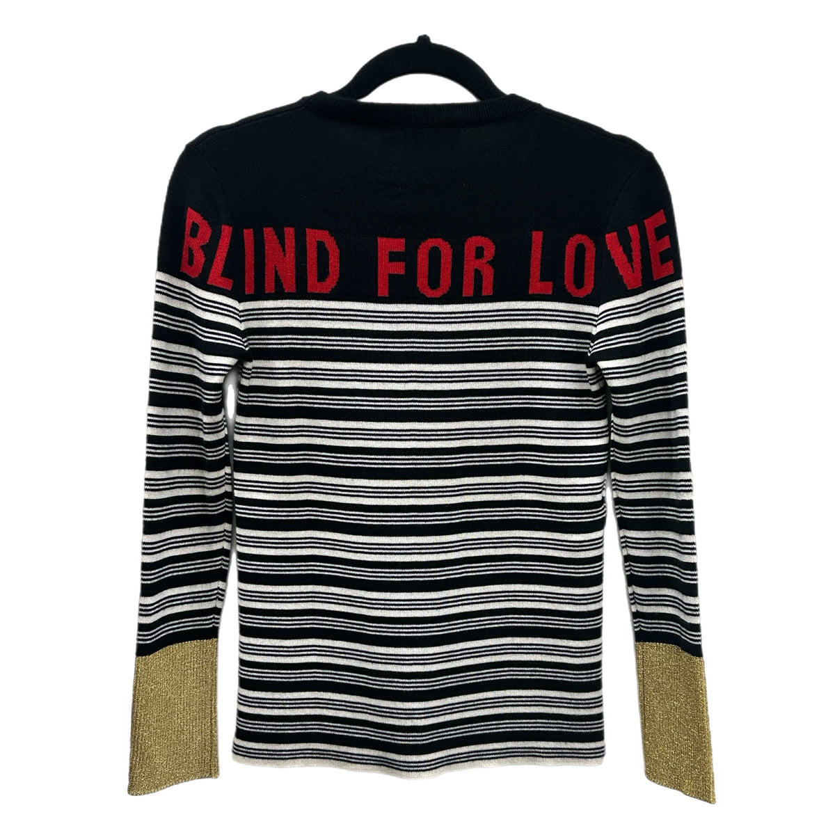 GUCCI - Cashmere Blind for Love Jumper Sz S