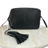 SAINT LAURENT - Black Lou Camera Bag