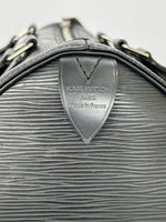 LOUIS VUITTON - SPEEDY 30 Black Epi Leather Bag