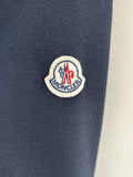 MONCLER - Maglia Tricot Hooded Navy Cardigan Sz XL