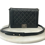 CHANEL - Black Medium Boy Bag