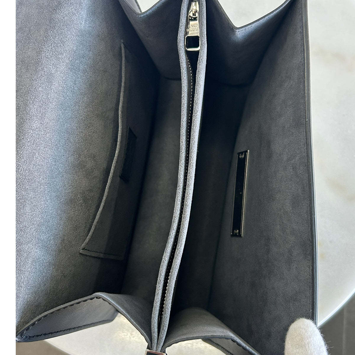 LOUIS VUITTON - Dauphine MM Denim & Leather Bag