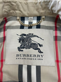 BURBERRY - Classic Beige A-Line Trench Coat Sz 36