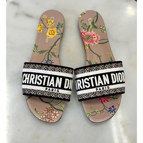 DIOR - Dway Slides Sz 38.5