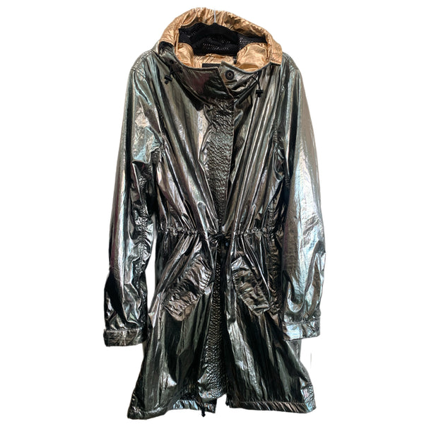 SCOTCH & SODA - Metallic Hooded Coat Sz 4