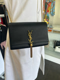 SAINT LAURENT - Kate Medium Tassel Bag in Black