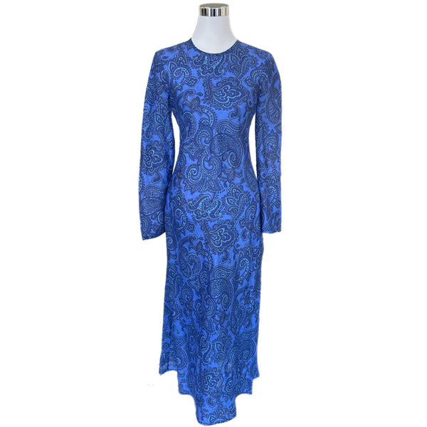 ZIMMERMANN - Ottie Paisley Linen Dress Sz 1