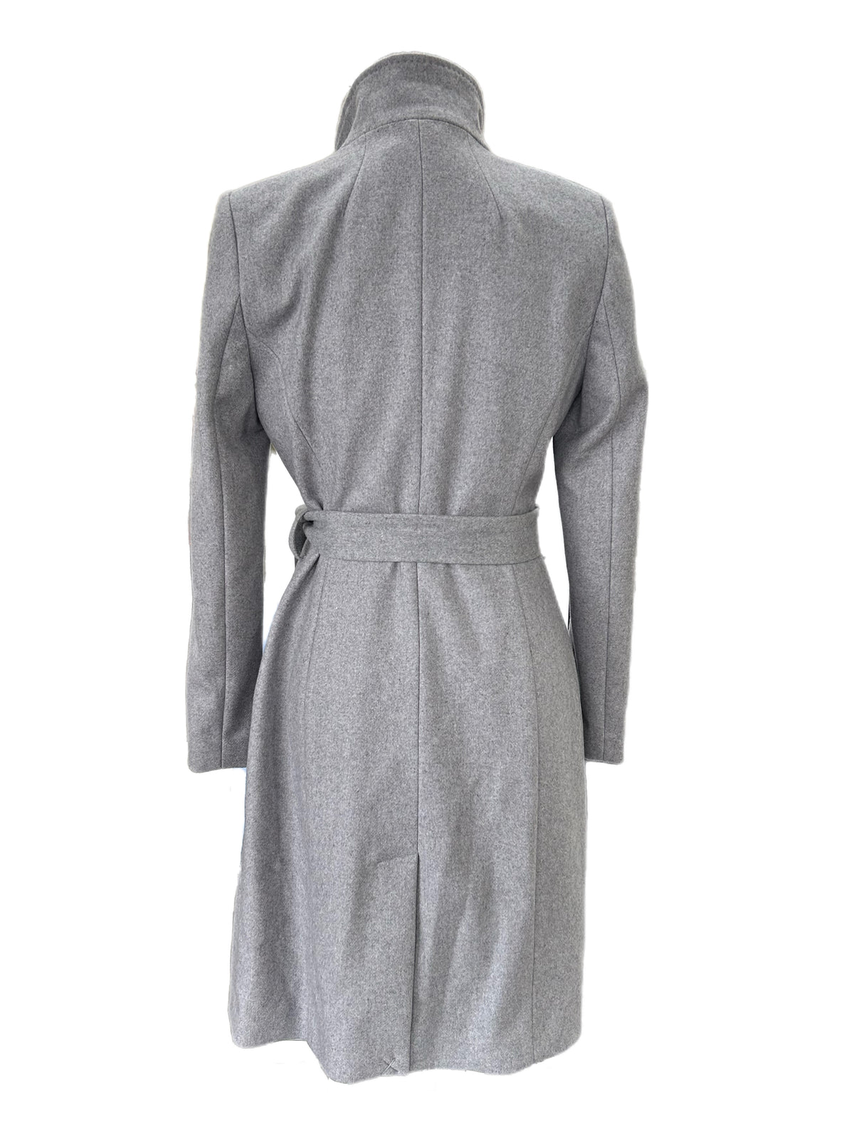 TED BAKER - Sandra Funnel Neck Wrap Coat Sz 2
