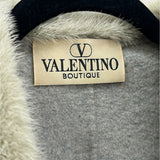 VALENTINO - Wool / Angora Fur Trim Jacket