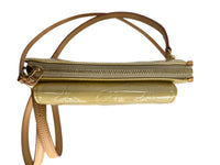 LOUIS VUITTON - Vernis Mott Monogram Bag in Beige
