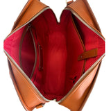 CARL FRIEDRIK - Palissy Overnight Bag in Cognac Leather