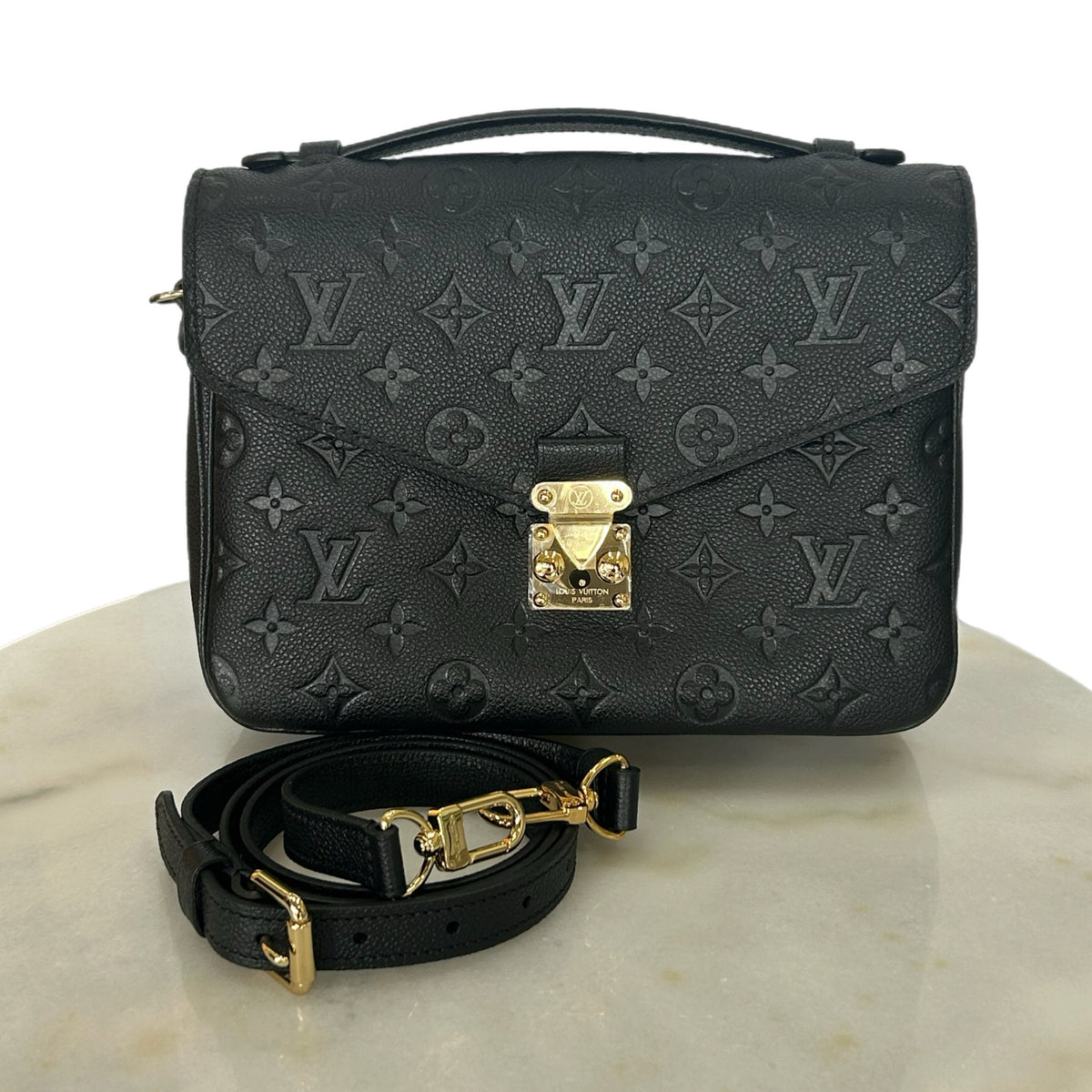 LOUIS VUITTON - Pochette Metis - Black Monogram Empreinte