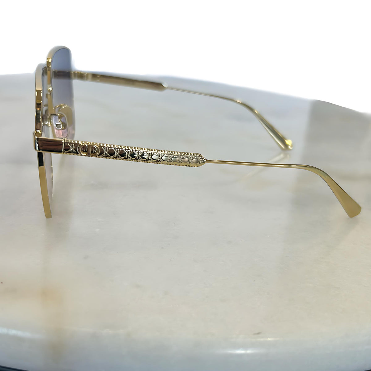DIOR - DiorCannage S1U Gold Square Sunglasses