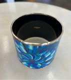 HERMÈS - Extra Wide Blue Ribbon Enamel Bangle