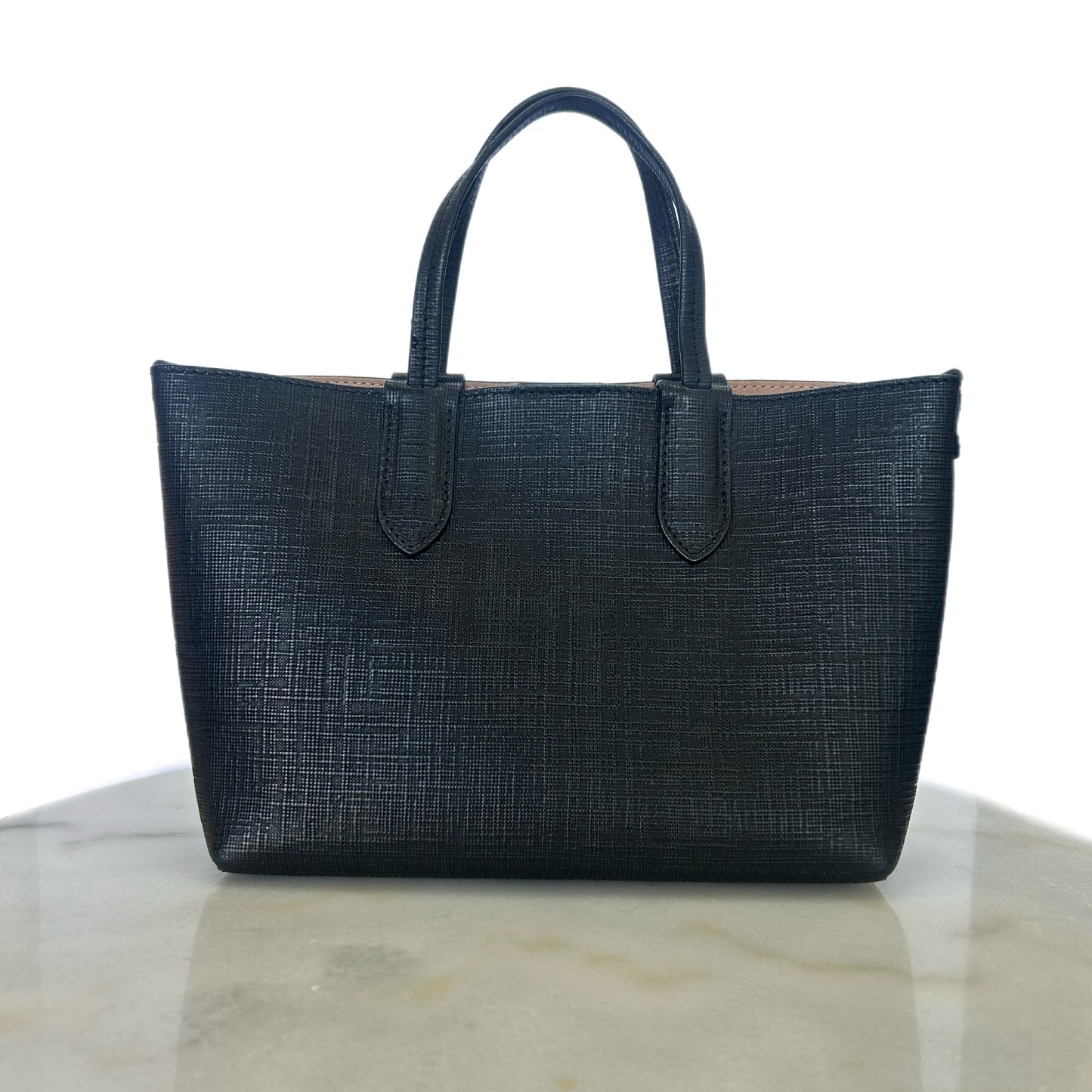 ALEXANDER McQUEEN - Black Mini Shopper Tote / Crossbody Bag