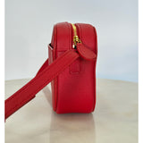 BALENCIAGA - Everyday Red Leather Camera Bag