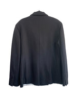 RIKA STUDIOS - Black Felt Wool Blazer Sz L