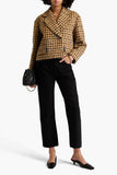 SANDRO - Checked Bouclé-Tweed Blazer Sz FR 38 / Suit M