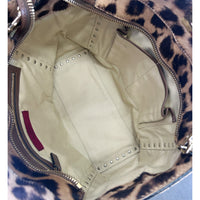 VALENTINO - Rockstud Leopard Tote / Shoulder Bag