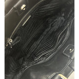 PRADA - Black Nappa Leather Top Handle Bag