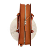 CARL FRIEDRIK - Palissy Overnight Bag in Cognac Leather