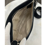 LONGCHAMP - Small Smile Black Leather Crossbody Bag