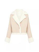 SASS & BIDE - Lamb Shearling 2 in 1 - Jacket & Coat Sz M