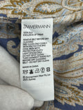 ZIMMERMANN - Luminous Paisley-Print Silk Midi Dress Sz 0