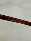 CHANEL - Red Tortoiseshell Sunglasses