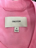 OROTON - Candy Pink Silk Dress Sz 14 (Suit 10-14)