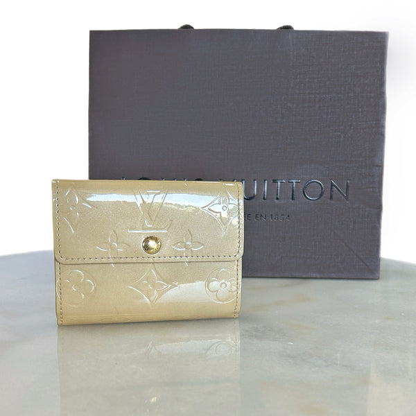 LOUIS VUITTON - Vernis Ludlow Beige Wallet