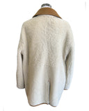 DIOR - Lamb Shearling Reversible Coat Sz IT 44