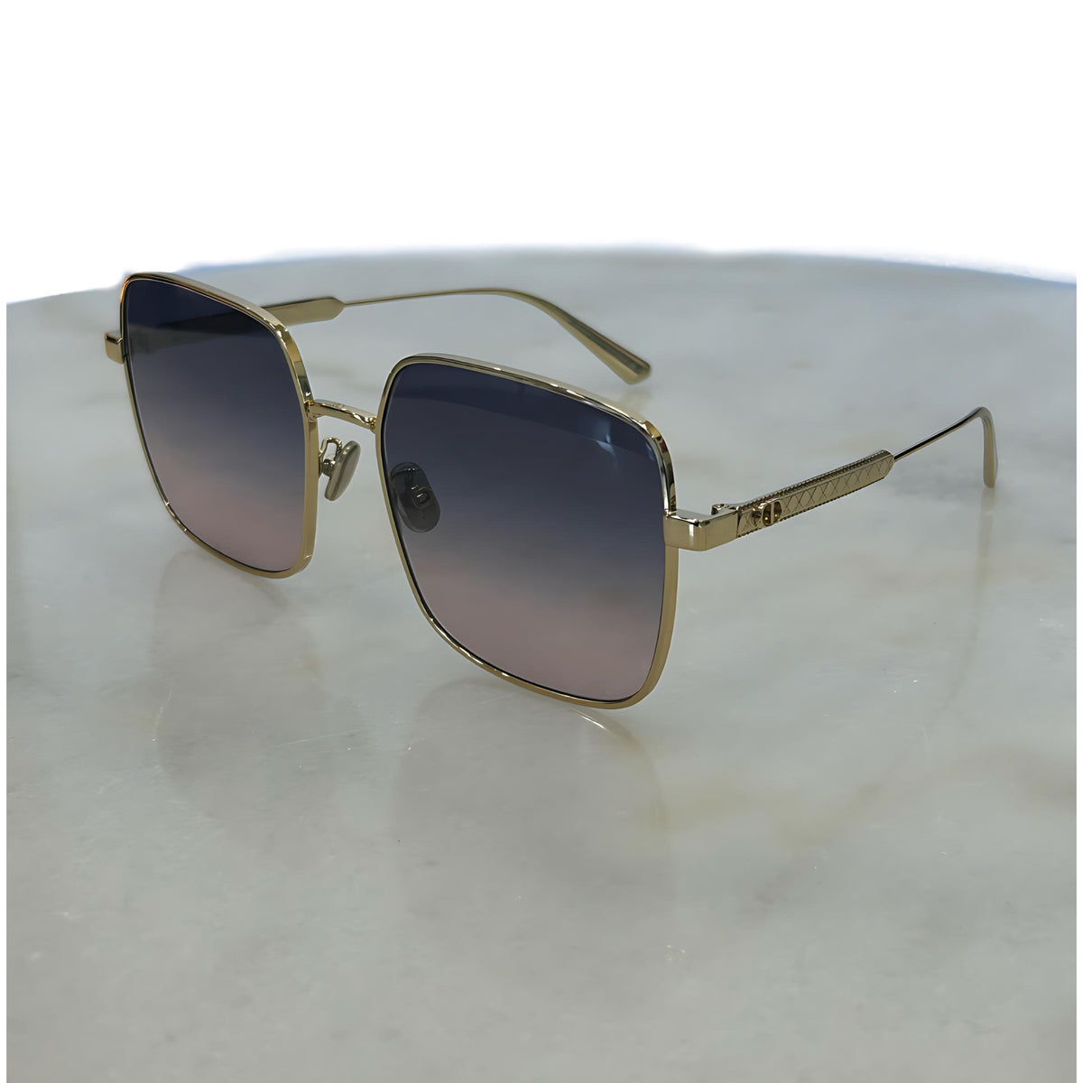 DIOR - DiorCannage S1U Gold Square Sunglasses