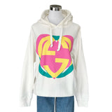GUCCI - Interlocking G Heart Sweatshirt Sz S/M
