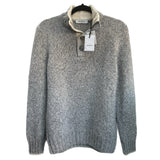 GRAN SASSO - Grey/White Marble Knit Jumper Sz 48
