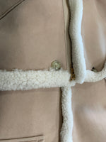 SASS & BIDE - Lamb Shearling 2 in 1 - Jacket & Coat Sz M