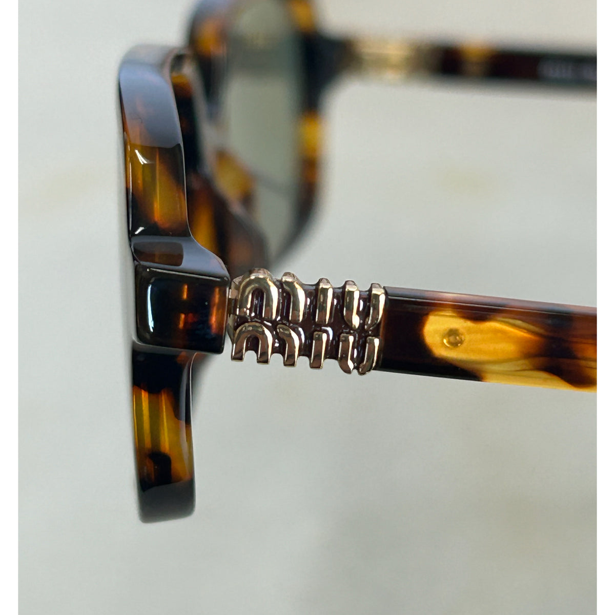 MIU MIU - Rectangle Frame Sunglasses