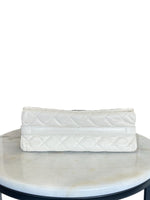 CHANEL - City Rock Leather Cream Flap Bag