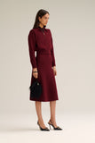SCANLAN THEODORE - Cashmere Collared Bomber Sz M