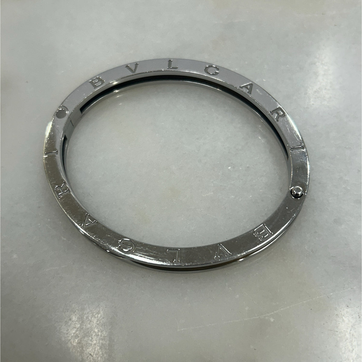 BVLGARI - B.Zero1 18k Gold & Steel Bracelet