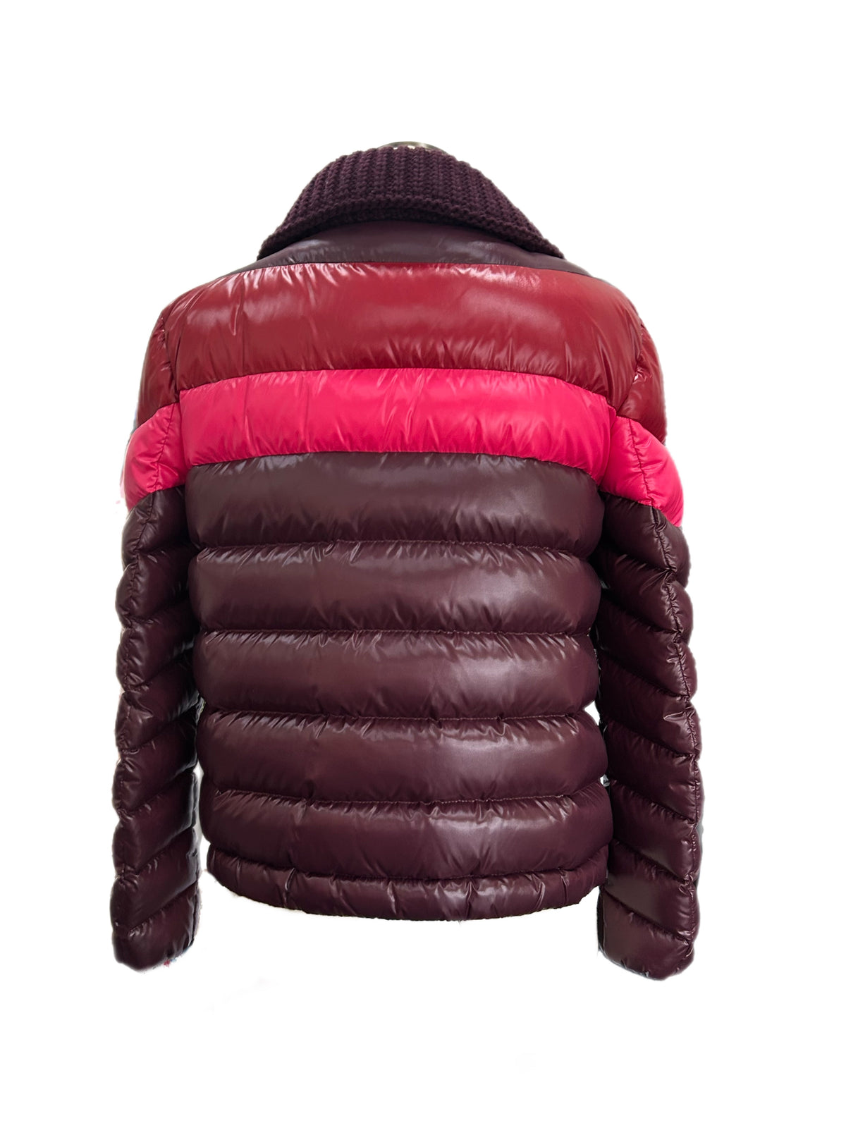 MONCLER - Albatros Chevron Down Jacket Sz 1