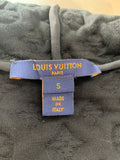LOUIS VUITTON - Black Monogram Hooded Jacket Sz S